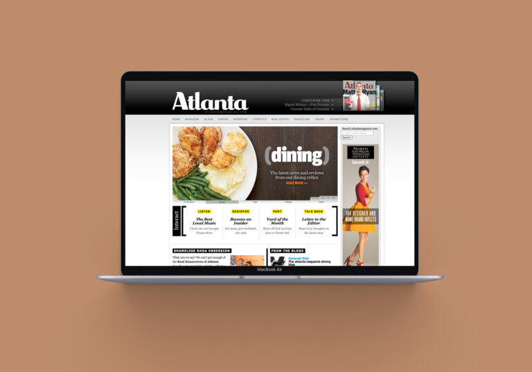 Atlanta Magazine Website