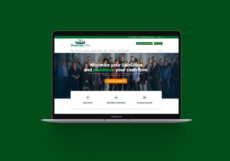 Donovan CPAs Website