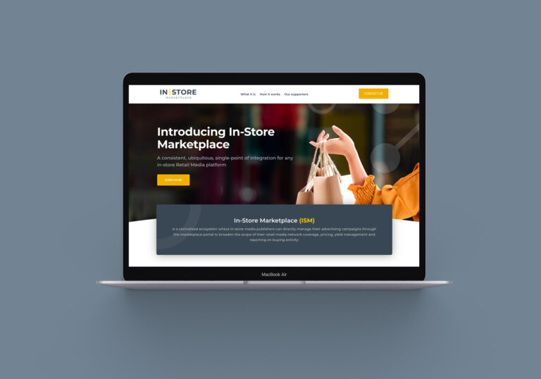 In-Store Marketplace Website